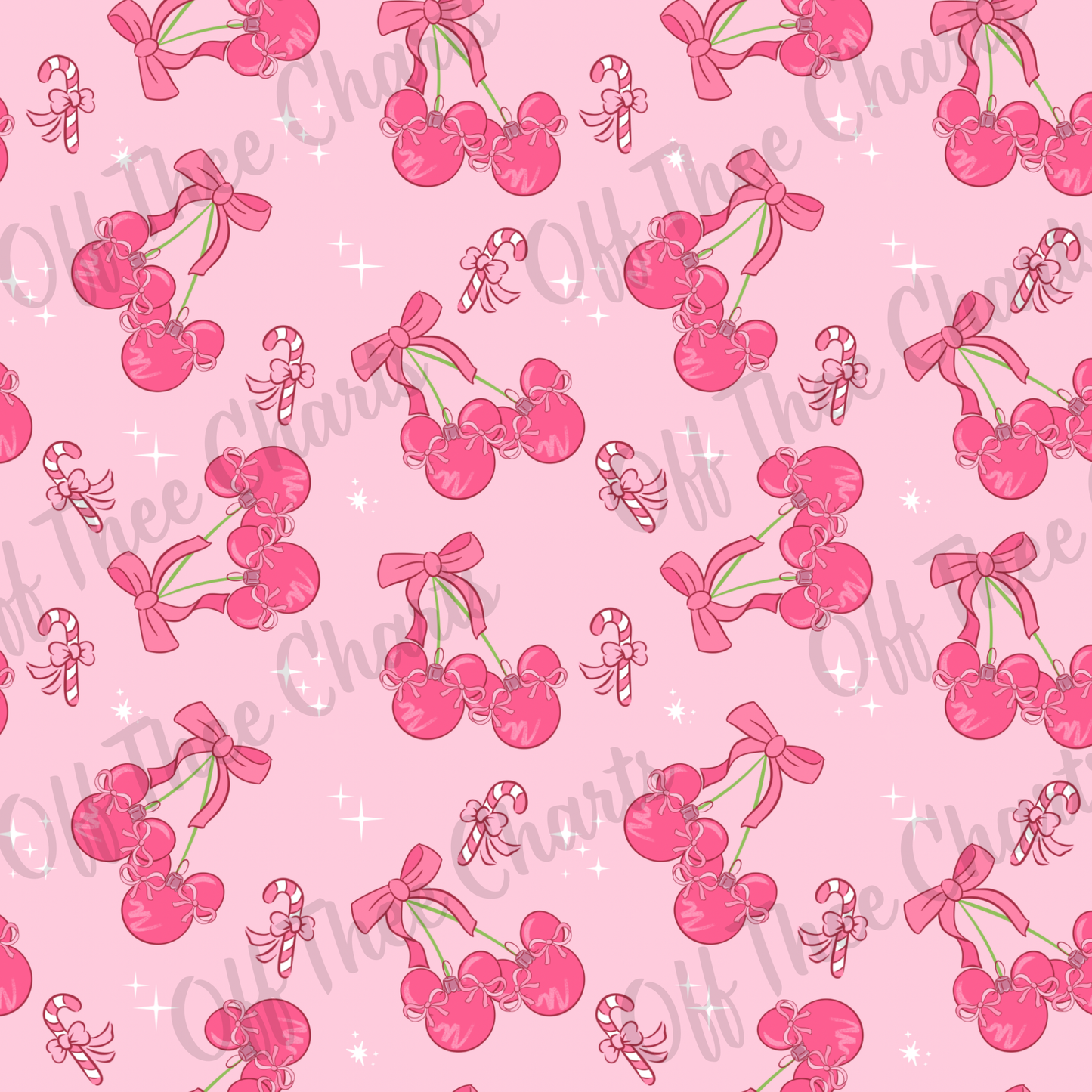 Pink Sparkle Cherries | Disney-Inspired Holiday Chapstick Holder