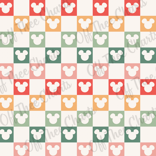 Checkerboard Cheer | Disney Holiday Checker Chapstick Holder