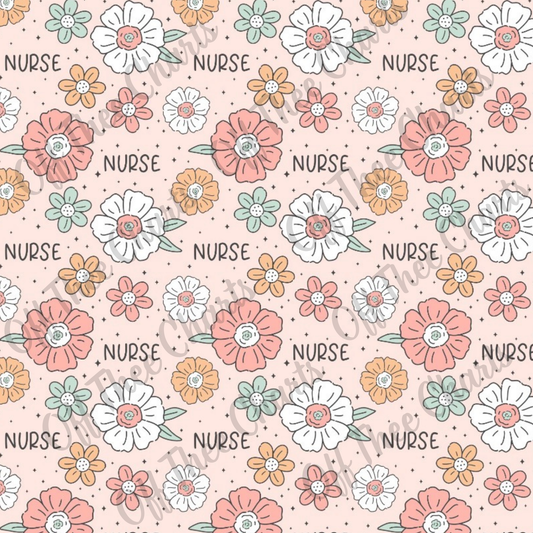 Nurse in Bloom - Nurse Chapstick/Lip Balm Holder | Faux Leather Lip Balm Holder | Nurse Gift