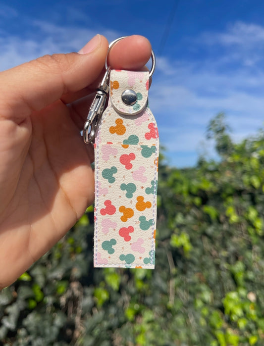 Pastel Parade 🎠✨- Nurse Chapstick/Lip Balm Holder | Faux Leather Lip Balm Holder | Nurse Gift