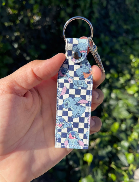 Midnight Meyhem - Nurse Chapstick/Lip Balm Holder | Faux Leather Lip Balm Holder | Nurse Gift
